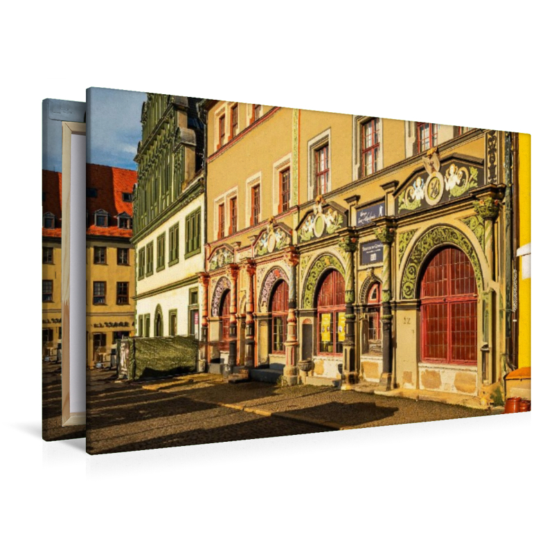 Marktplatz in Weimar/Thüringen