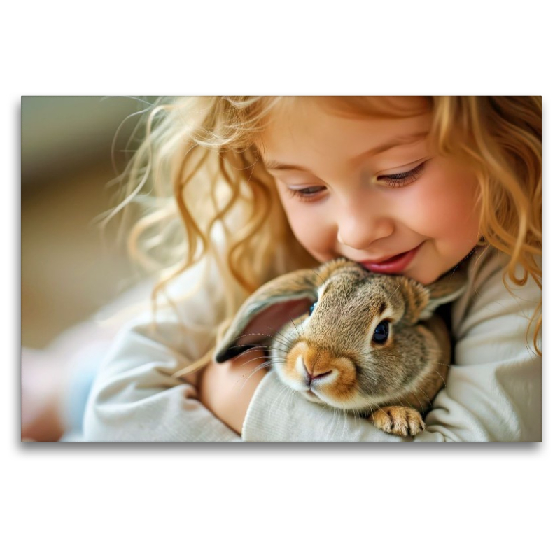 Kaninchen bringen Liebe ins Leben.