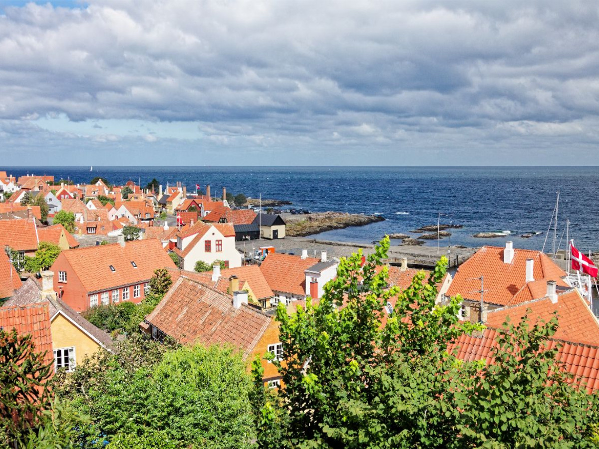 Gudhjem - Kleinstadt an Bornholms Nordküste