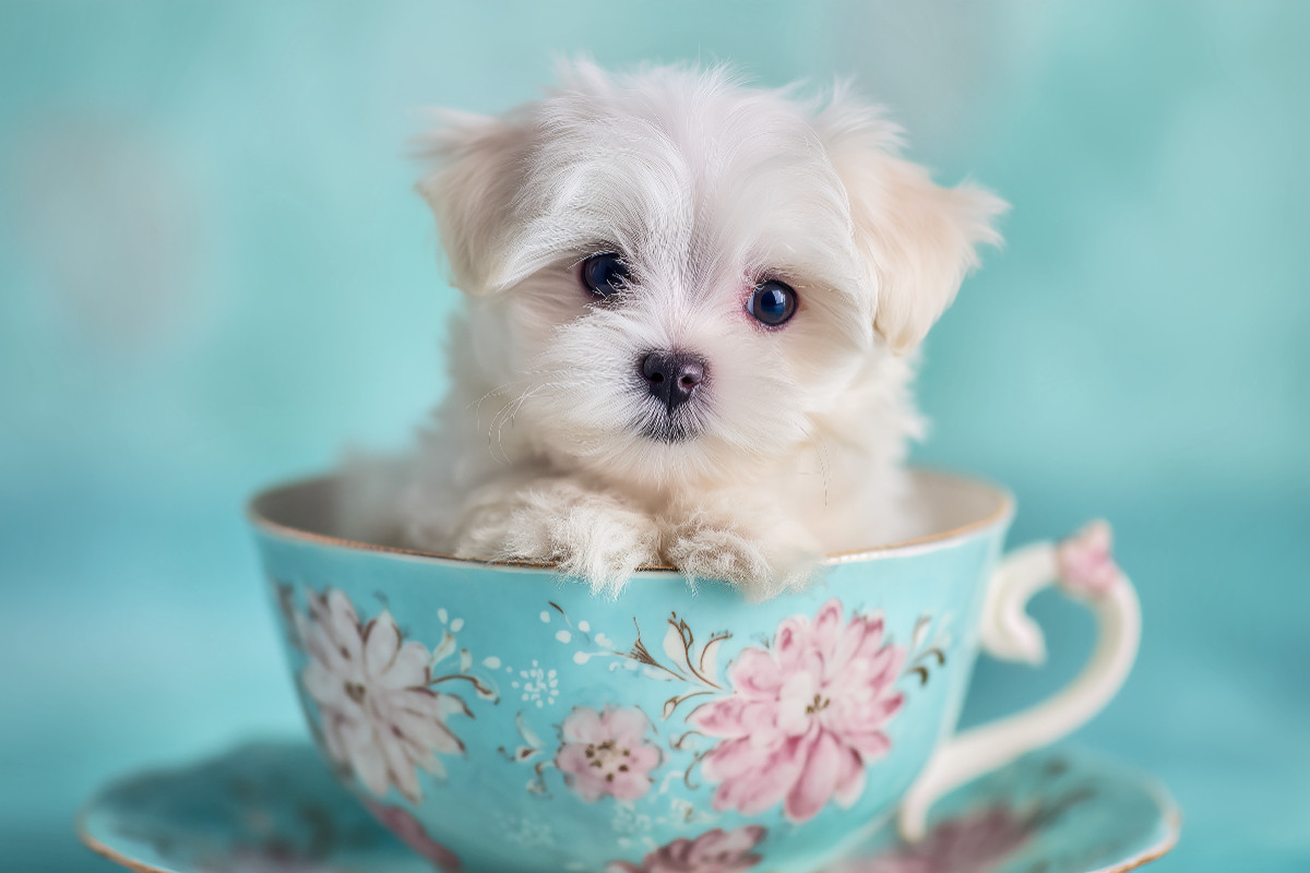 Teacup Maltese, der kleine mit großer Wirkung