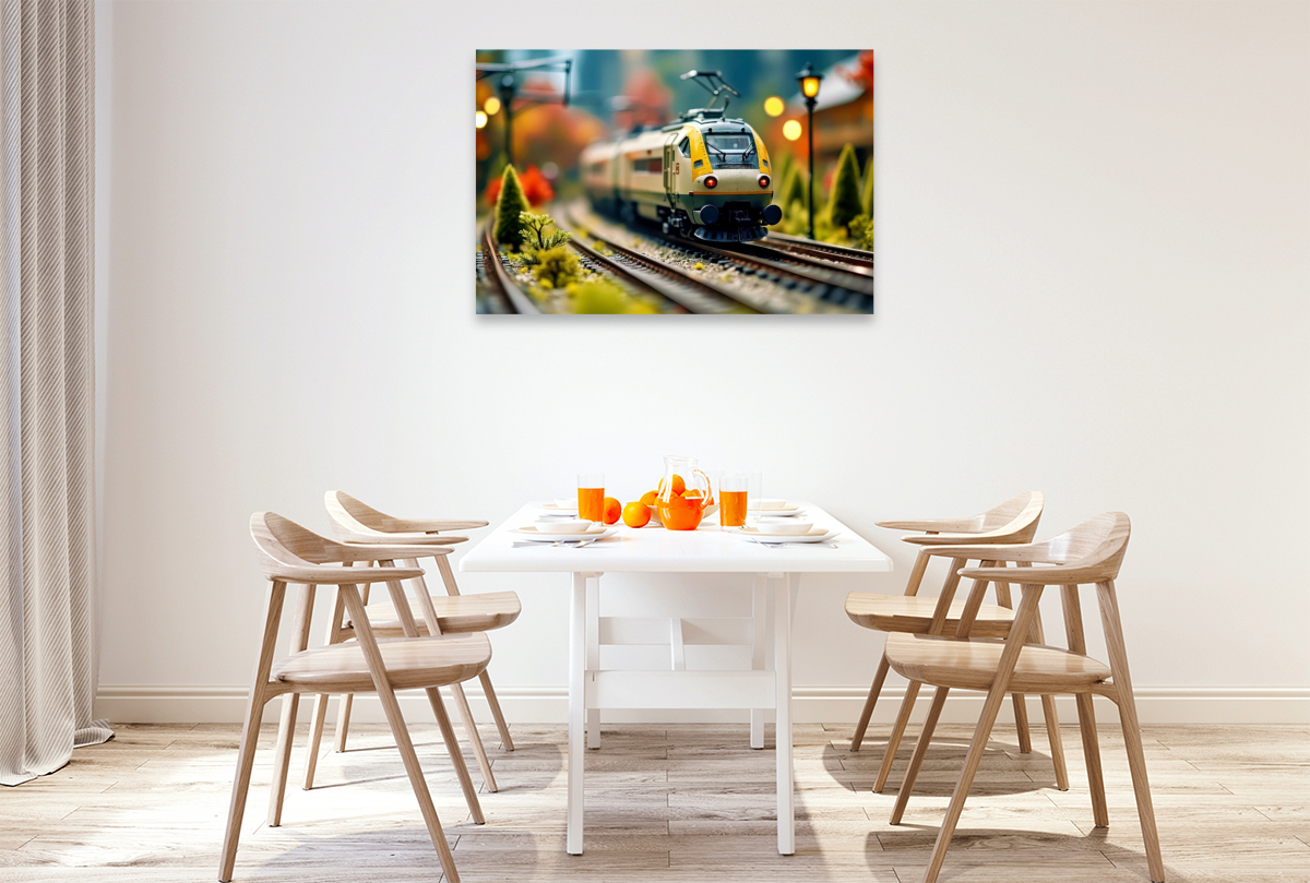 Eleganz auf Gleisen. Die Modelleisenbahn für Visionäre.