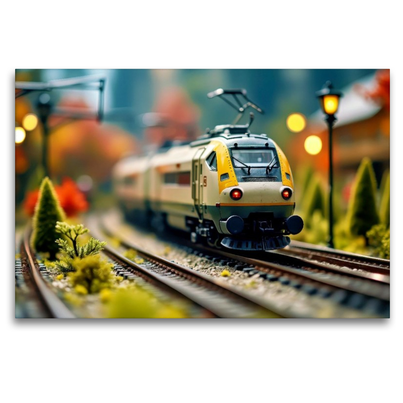 Eleganz auf Gleisen. Die Modelleisenbahn für Visionäre.