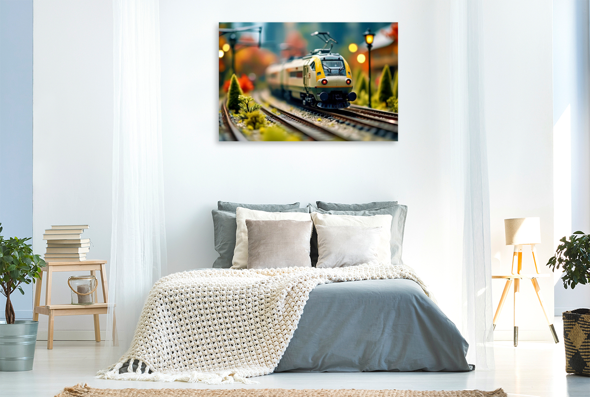 Eleganz auf Gleisen. Die Modelleisenbahn für Visionäre.