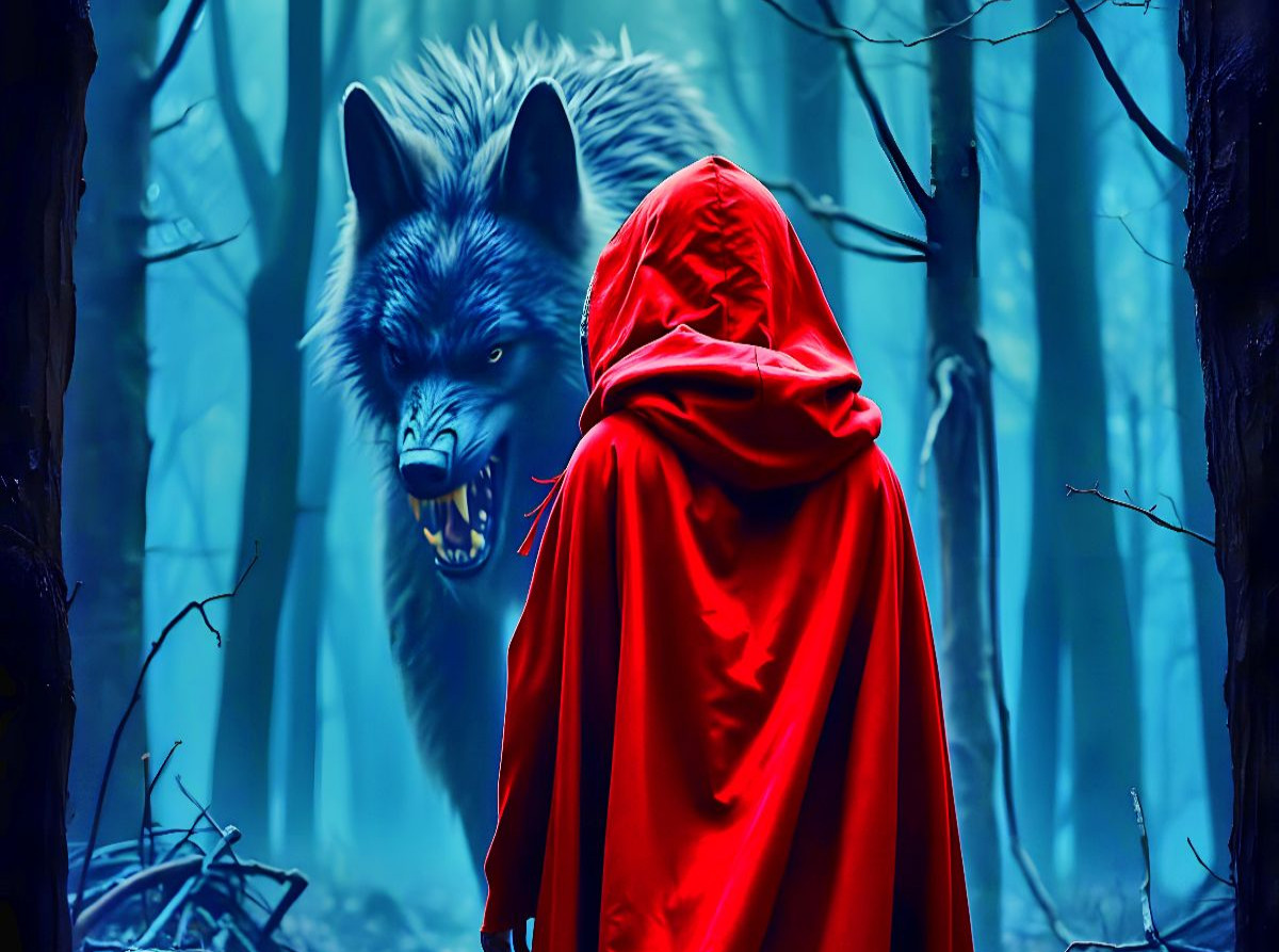 Rotkäppchen und der böse Wolf