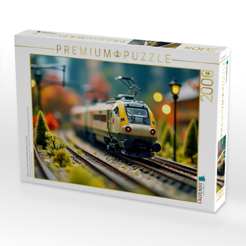 Eleganz auf Gleisen. Die Modelleisenbahn für Visionäre.