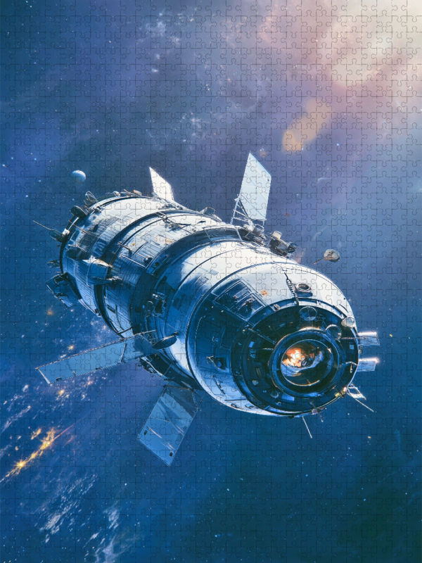 Retro Space Poster