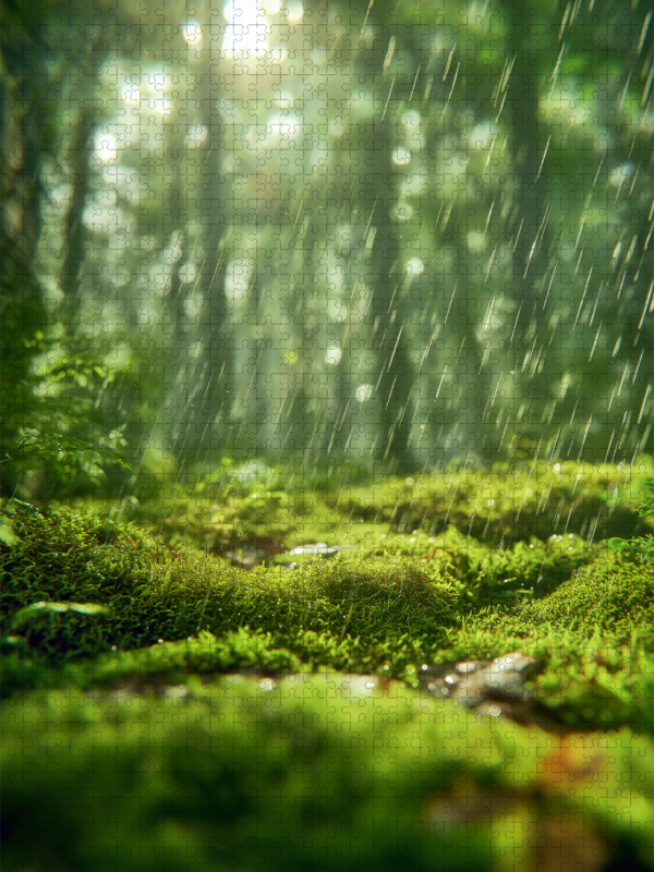 Wo der Wald im Morgengrauen erwacht
