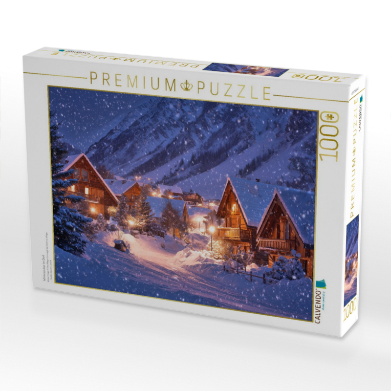 Winterzauber im Dorf