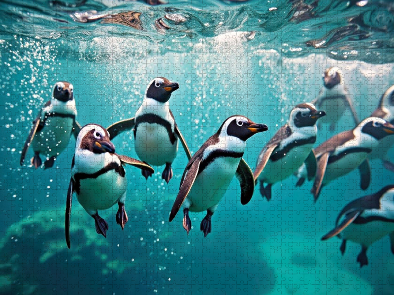Komm ins Reich der Pinguine.