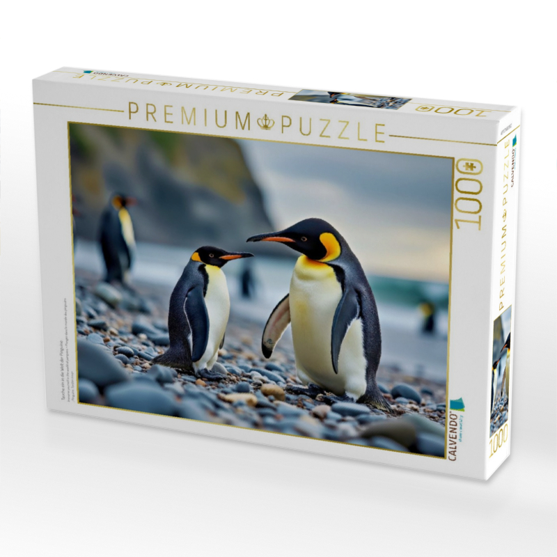 Tauche ein in die Welt der Pinguine.