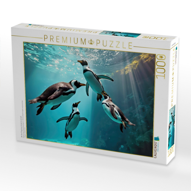 Bei den Pinguinen ist das Eis nie kalt.