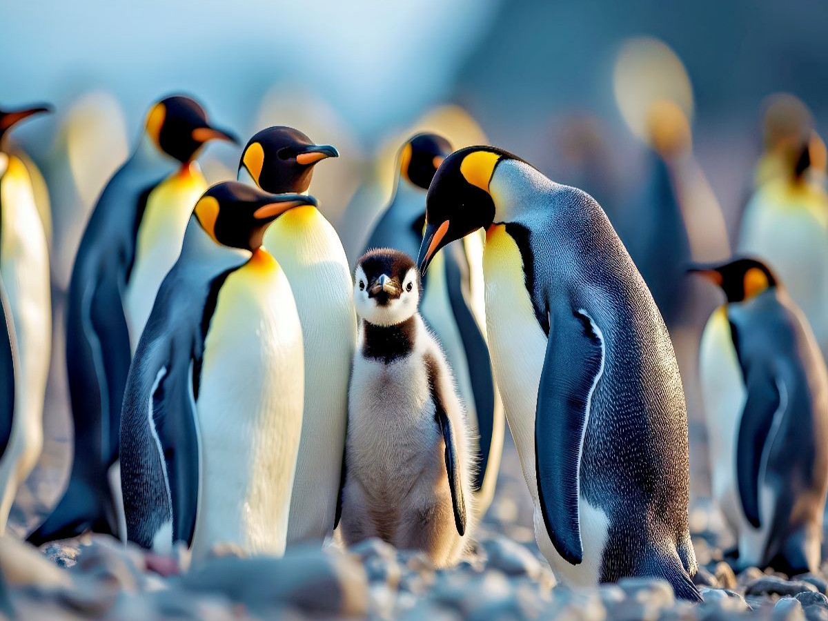 Bei den Pinguinen läuft es rund, außer beim Fliegen.