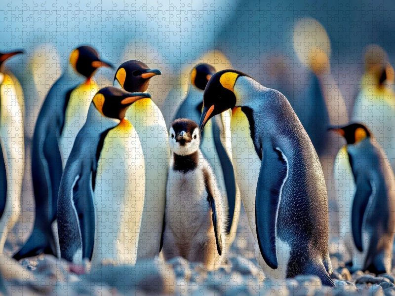 Bei den Pinguinen läuft es rund, außer beim Fliegen.