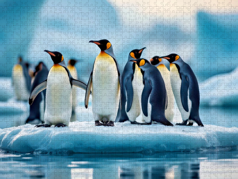 Ein Motiv aus dem Kalender Mit den Pinguinen