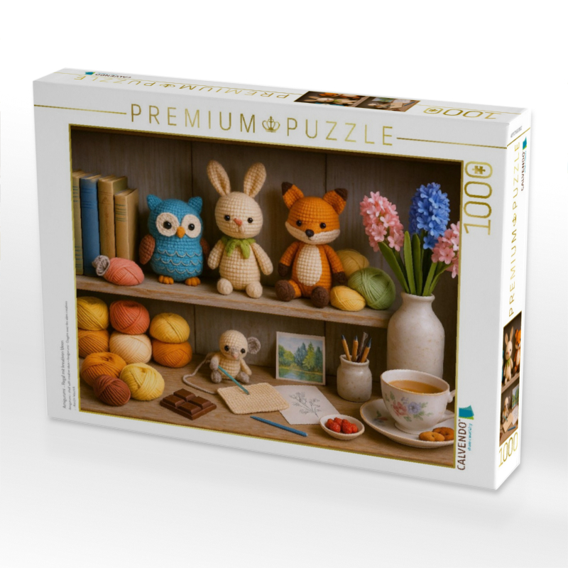 Amigurumi - Regal mit kreativen Ideen