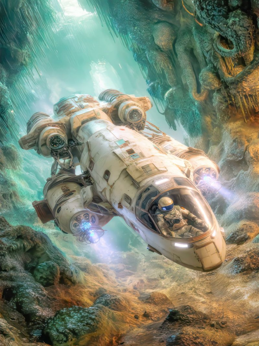 Fantasievoller Science-Fiction