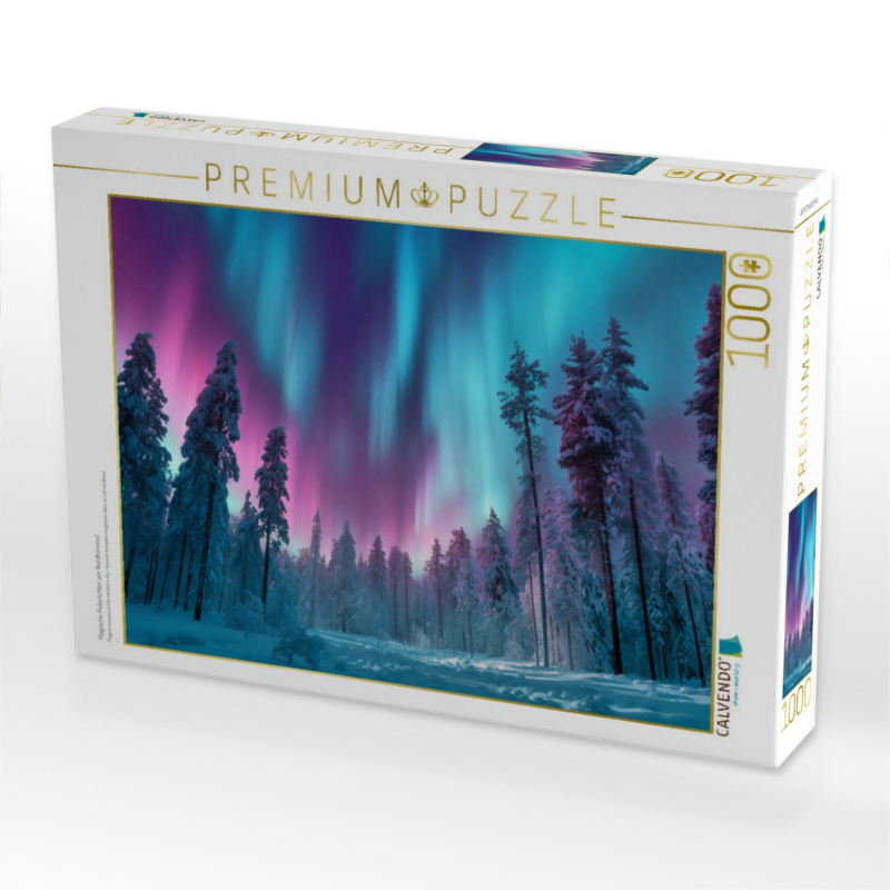 Magische Polarlichter am Nordhimmel