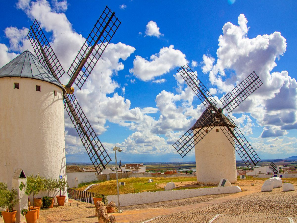 Windmühlen in Campo di Criptana