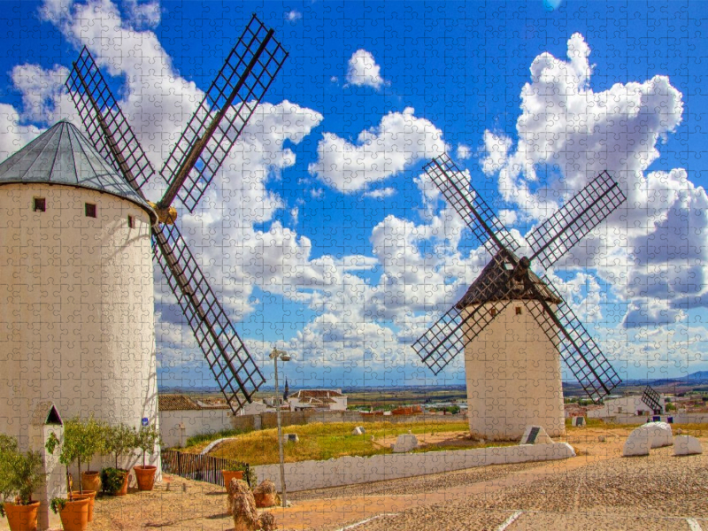 Windmühlen in Campo di Criptana
