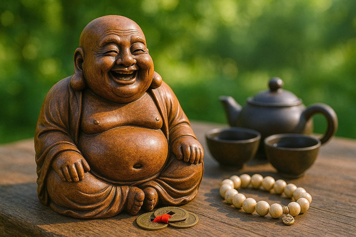 Lachender Buddha – Freude, Gelassenheit und innere Fülle