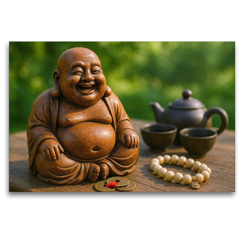 Lachender Buddha – Freude, Gelassenheit und innere Fülle