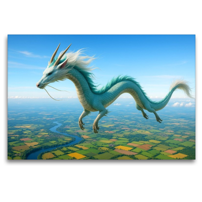 Der fliegende Drache – Kraft, Erfolg und Schutzenergie