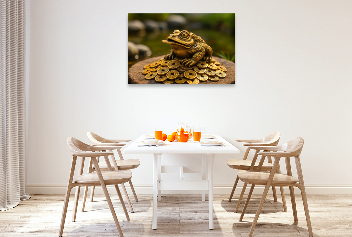 Der Geldfrosch Jin Chan - Symbol für Reichtum