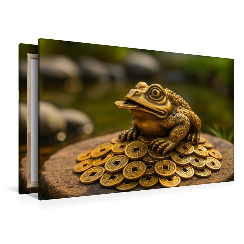 Der Geldfrosch Jin Chan - Symbol für Reichtum