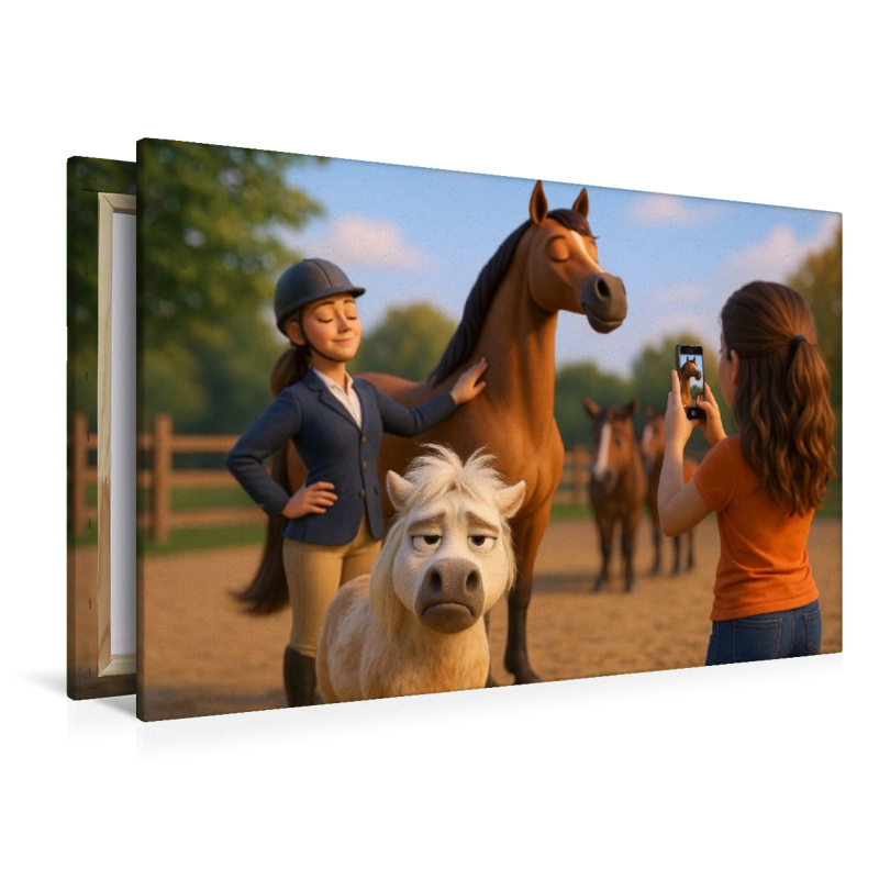 Instagram ruft - Pferd und Reiterin