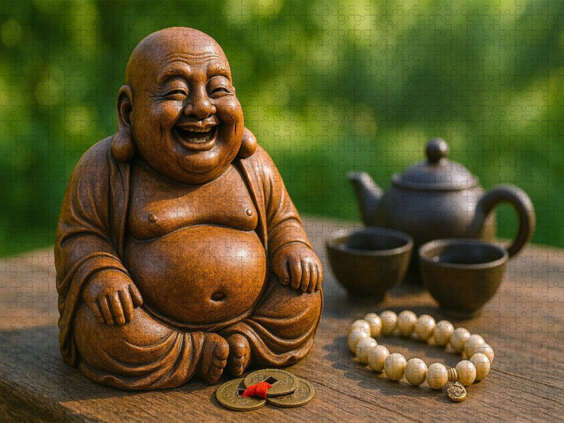 Lachender Buddha – Freude, Gelassenheit und innere Fülle