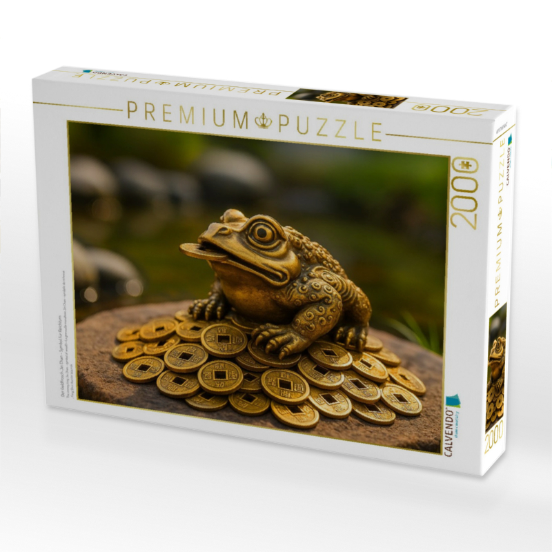 Der Geldfrosch Jin Chan - Symbol für Reichtum