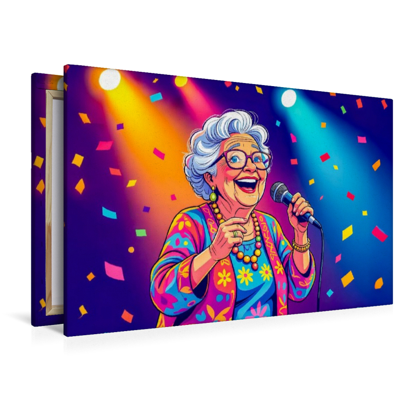 Oma wird zum Schlagerstar auf der Bühne