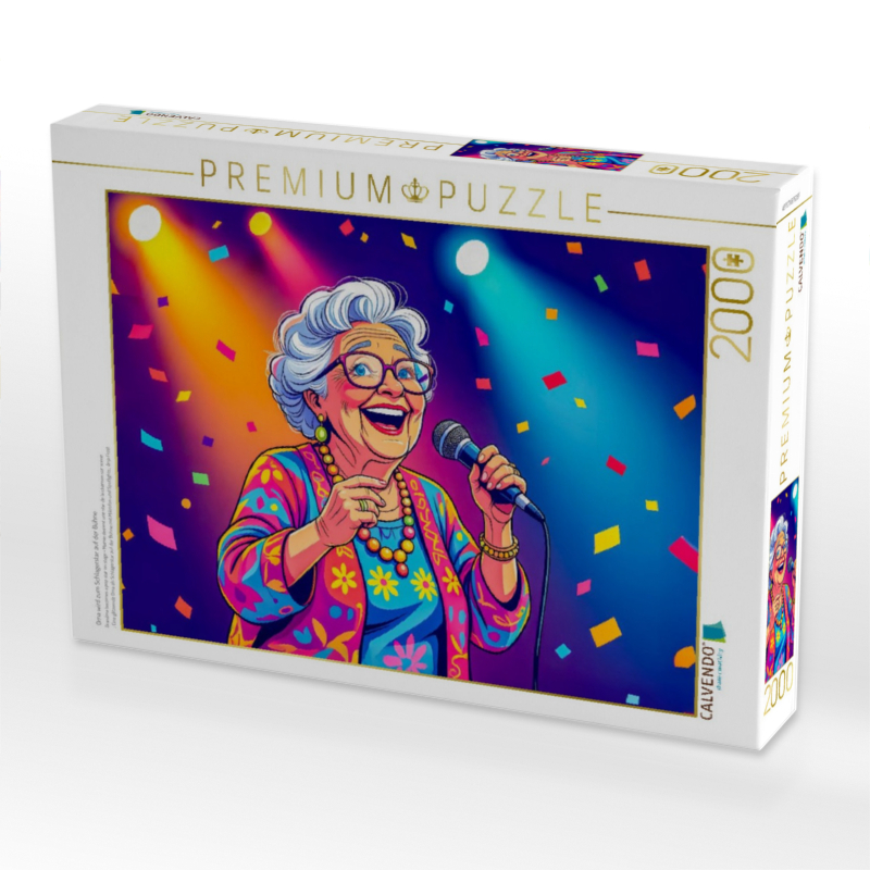 Oma wird zum Schlagerstar auf der Bühne
