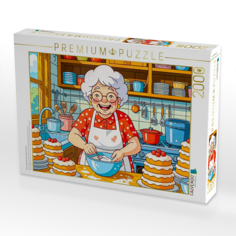 Oma backt Kuchen Küchentraum
