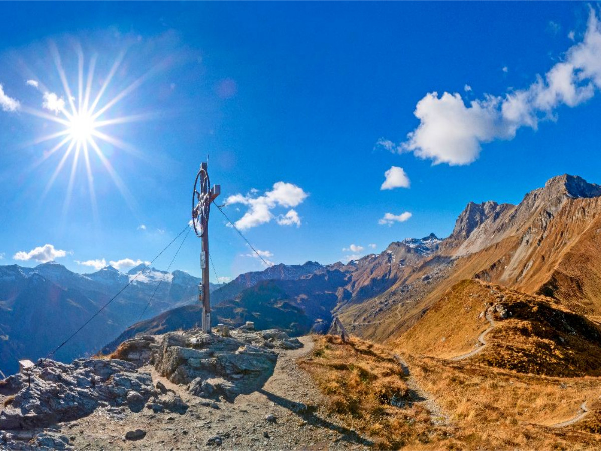 Die Grüblspitze in den Tuxer Alpen