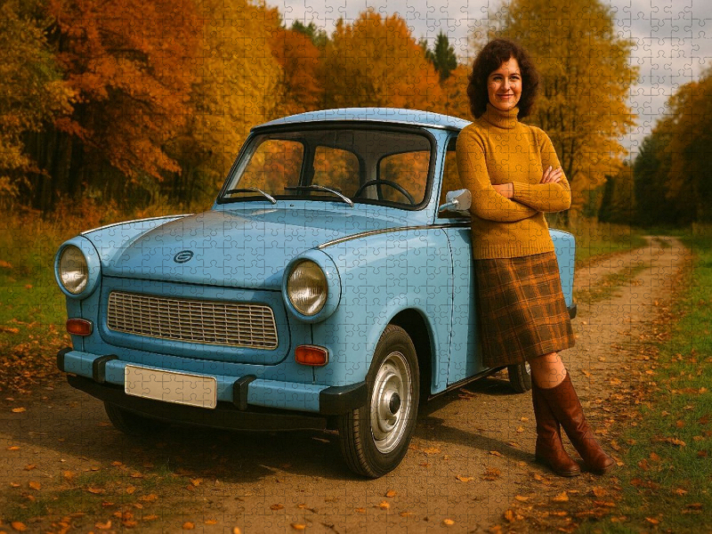 Herbstfarben mit Trabant 601