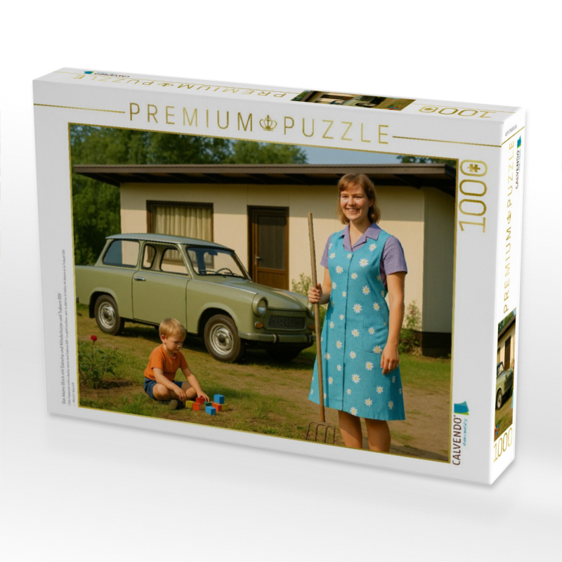 Das kleine Glück mit Datsche und Kittelschürze und Trabant 601