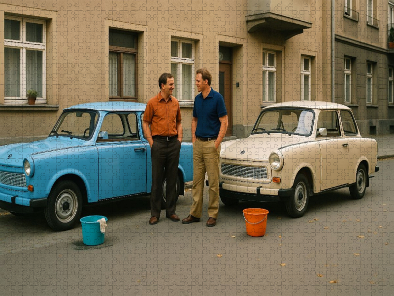 Samstag nachmittag Autowäsche - Trabant 601