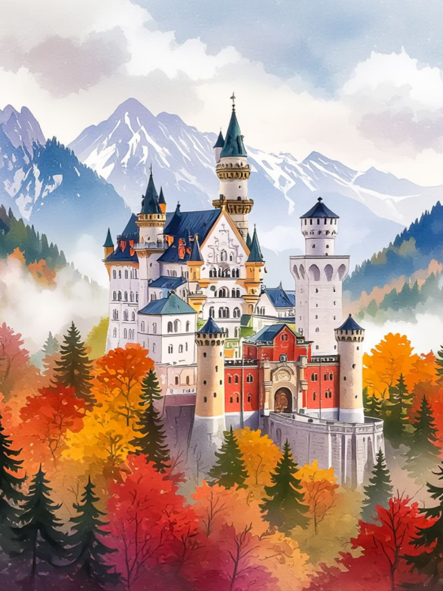 Schloss Neuschwanstein – Märchenhaftes Königsschloss