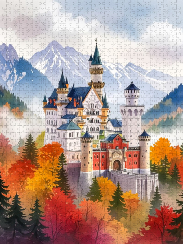 Schloss Neuschwanstein – Märchenhaftes Königsschloss