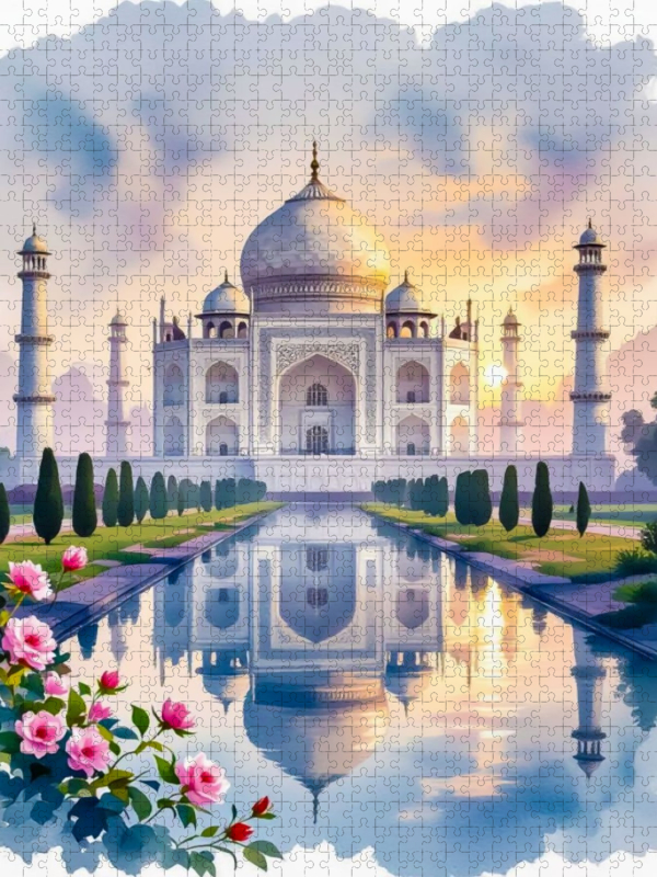 Taj Mahal – Strahlende Liebeserklärung