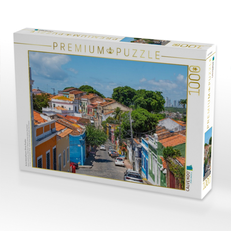 Bunte Kolonialhäuser, Olinda, Brasilien