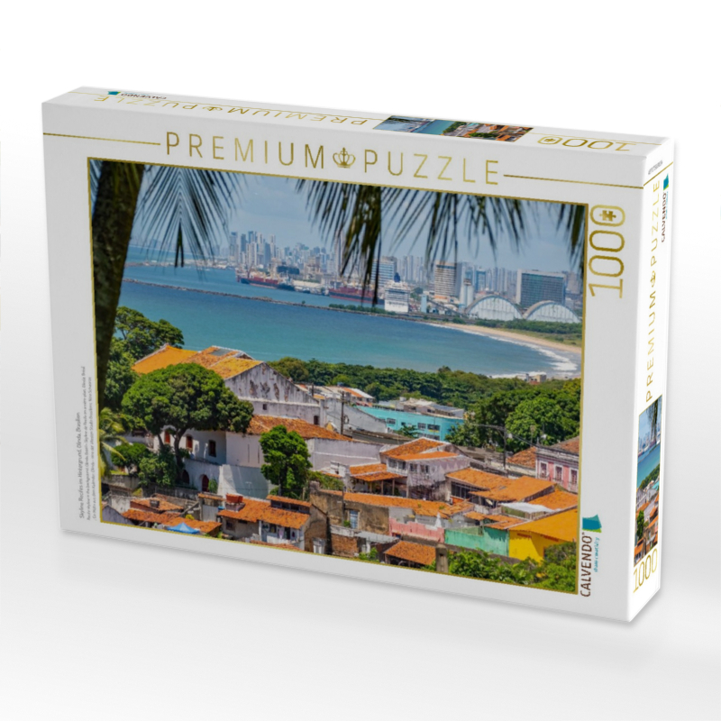 Skyline Recifes im Hintergrund, Olinda, Brasilien