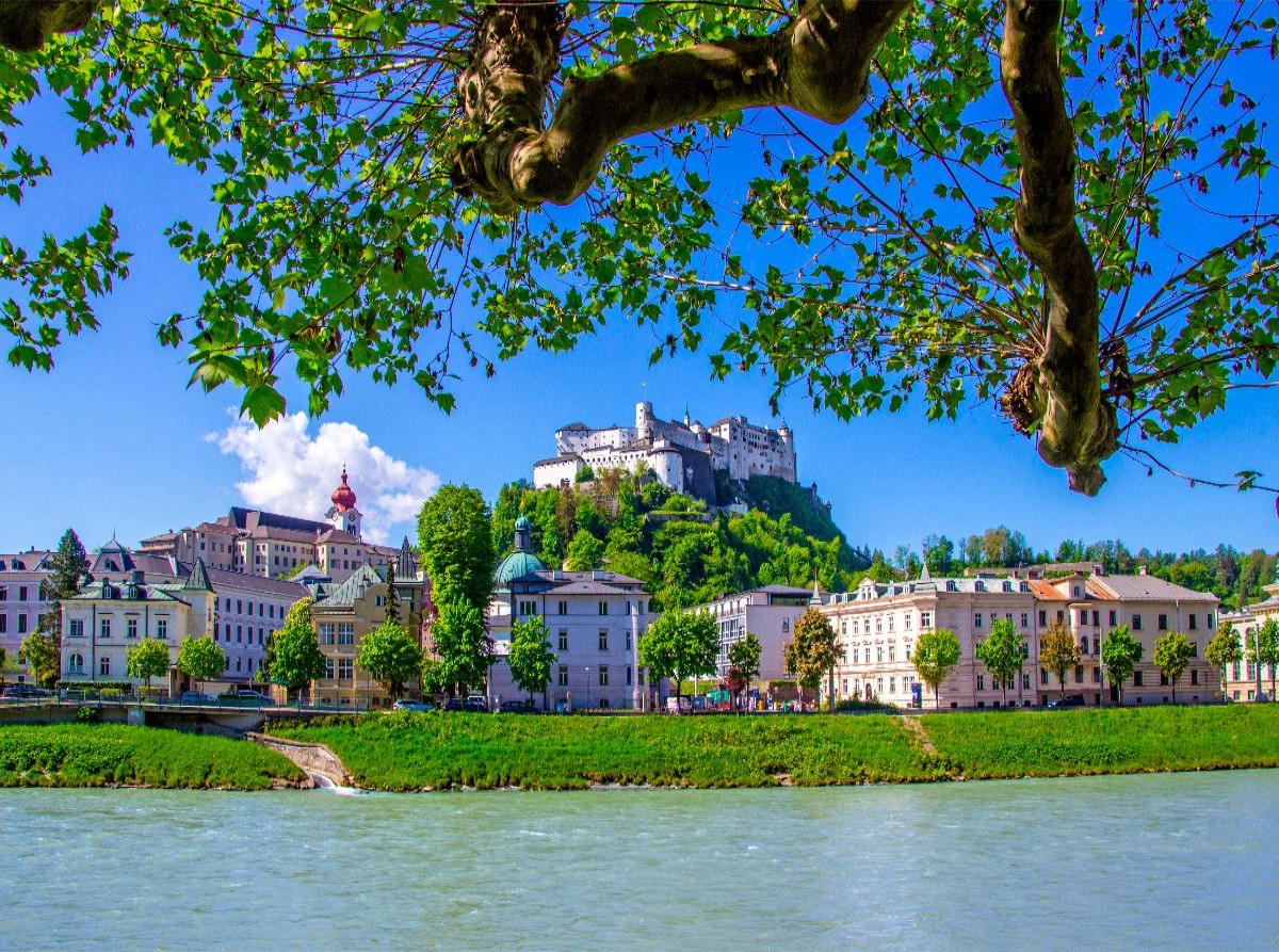 Frühling an der Salzach
