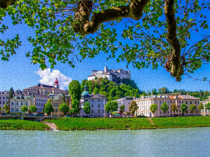 Frühling an der Salzach