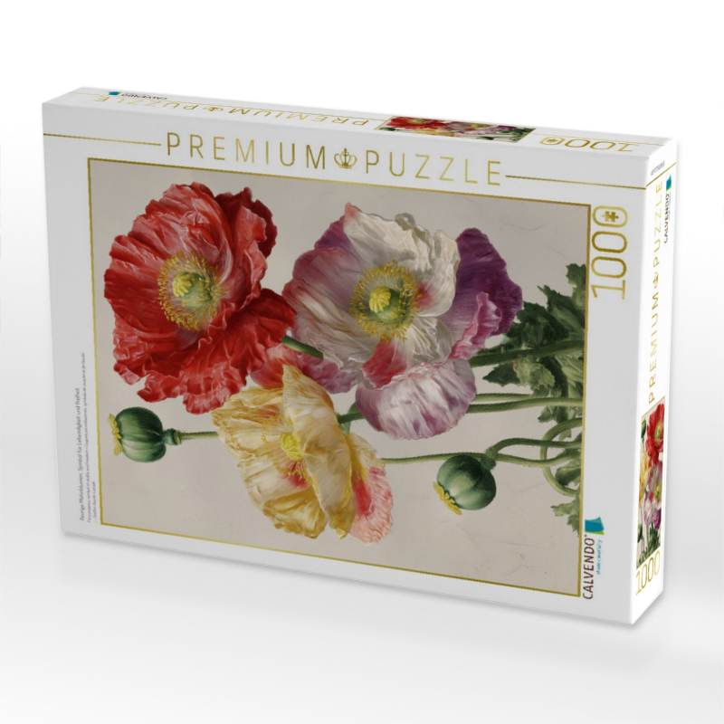 Feurige Mohnblumen, Symbol für Lebendigkeit und Freiheit