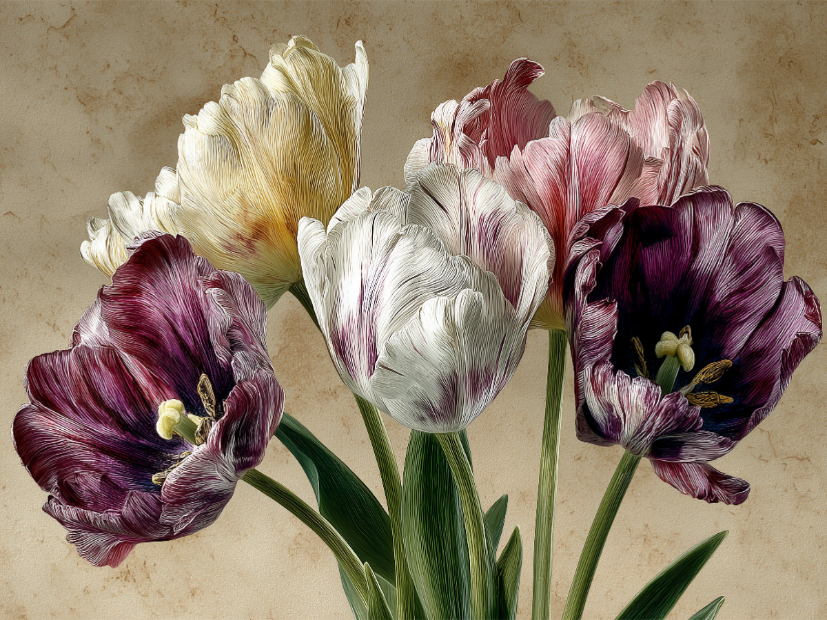 Ein Motiv aus dem Kalender Florale Meisterwerke