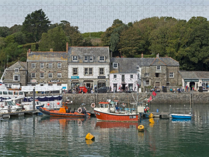 Fischerboote im Hafen von Padstow