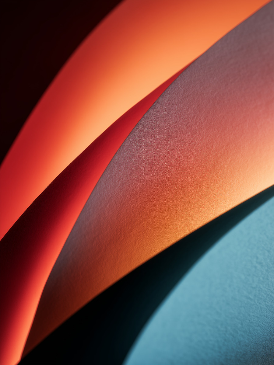 Linien, die Bewegung und Ruhe zugleich tragen
