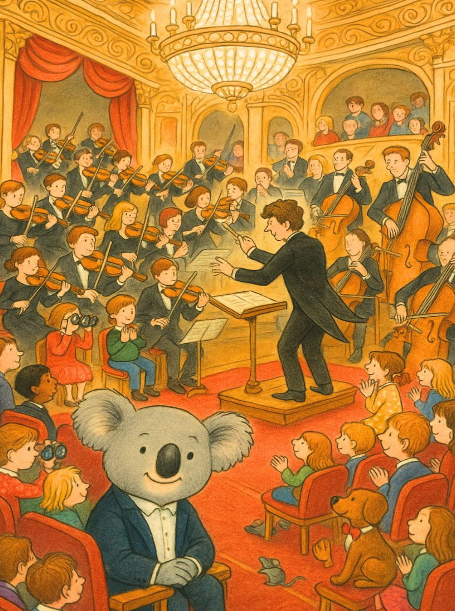 Klangzauber im Konzertsaal mit Koala